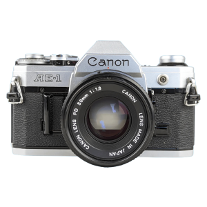 Canon AE-1 Silver- 35mm Film Camera