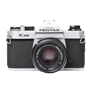 Pentax K1000 With Prime Lens - 35mm Film Camera